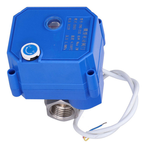 Válvula De Bola Motorizada De Acero Inoxidable De Paso Recto