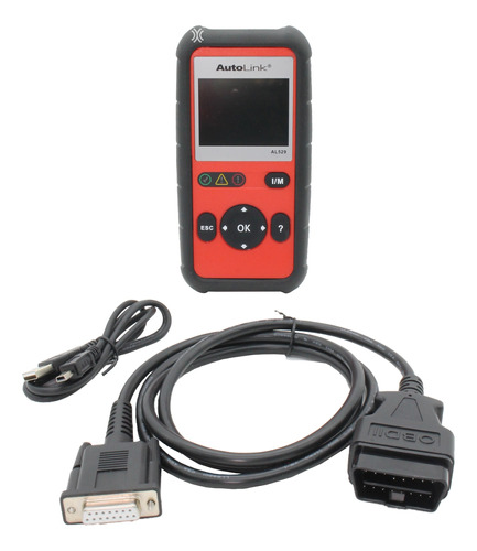 Scanner Autolink Al529 Interface Obdii Can Basic Scan + Hds