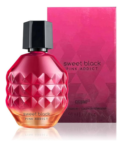Sweet Black Pink Addict Para Mujer Cyzone 50ml Parfum
