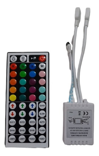 Control Remoto 44 Botones + Controlador 2 Cintas Led 