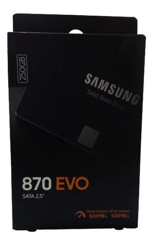 Disco Duro Ssd Samsung Evo 870 250 Gb Original Somos Tienda