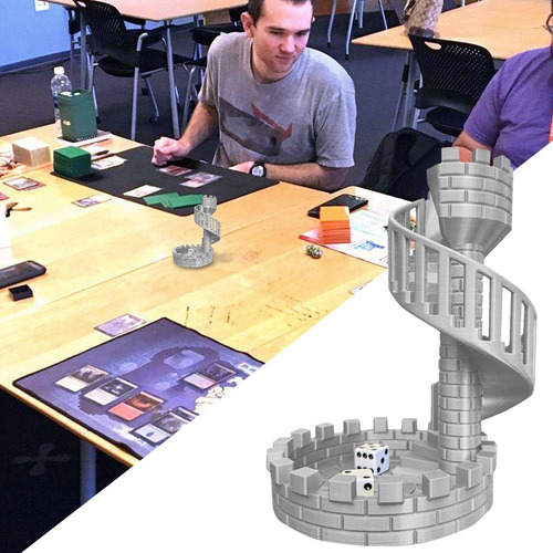 Juego De Mesa De La Torre De Dados Torre De Dados Decoracion