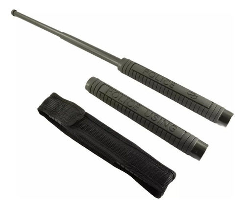 Bastón Tactico Extensible Defensa Personal Police