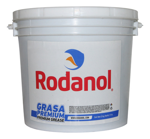 Rodanol Ep350: Grasa Extrema Presión Blanda, 1 Gal/3,5kg