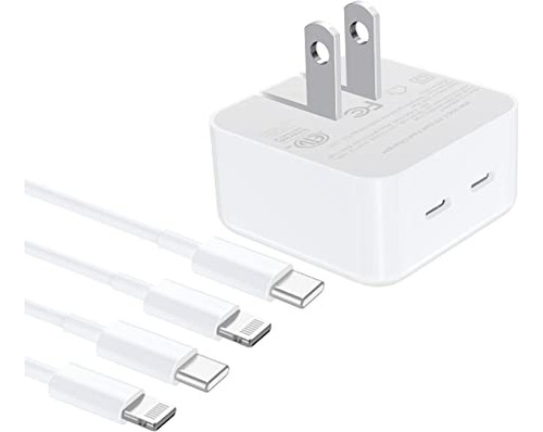 Cargador Usb C Gan De 35 W, Cargador De Teléfono (certifica