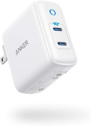 Cargador Rápido Anker 40w Piq 3.0 2x Usb-c 100% Original