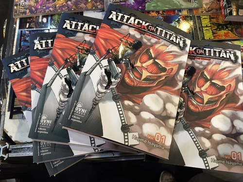Manga Attack On Titan Tomo 1 Nuevo Ovni Press