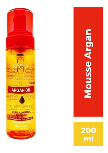 Rocco® Curl Control Mousse Argan Oil 200ml