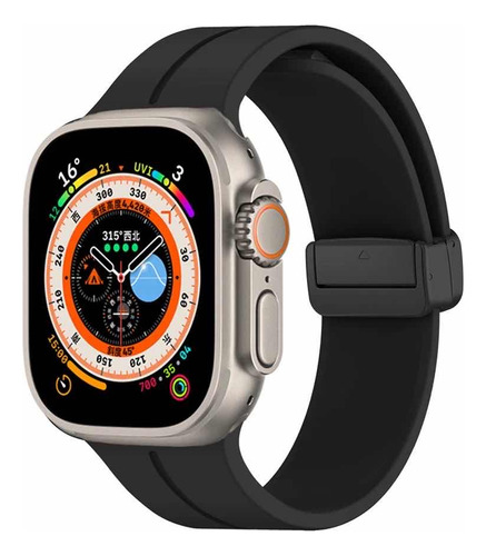 Correa Para Apple Watch Ultra Con Hebilla Magnética