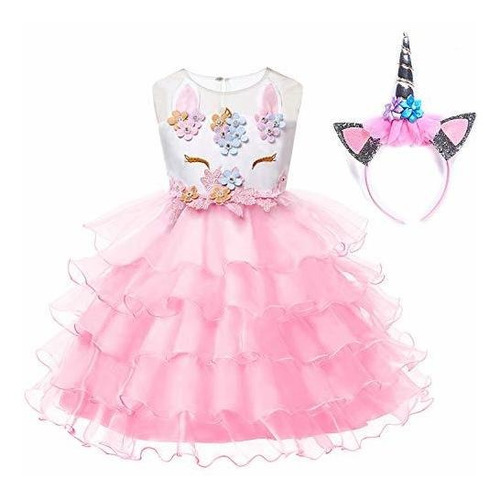 Muababy Bebé Chica Unicornio Traje Paginador De B07h7gr8511