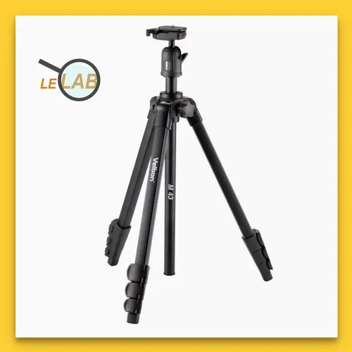 Trípode Velbon M43 De 155.cms - Rótula Tipo Bola 360 - Lelab