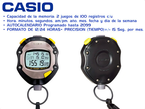 Cronometro Casio Digital Lcd Hs-70w Water Resist Arbitraje