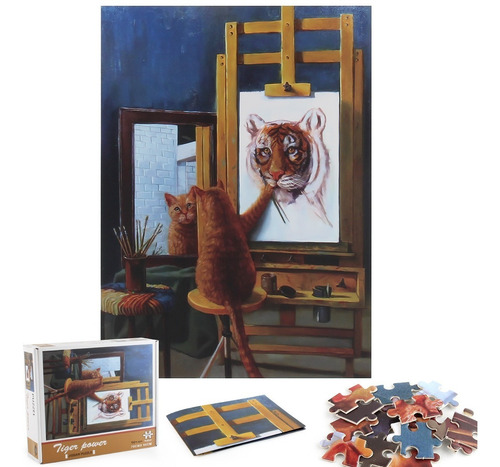 Imagen 2 de 5 de Puzzle Rompecabezas 1000 Piezas, Variedad De Diseños