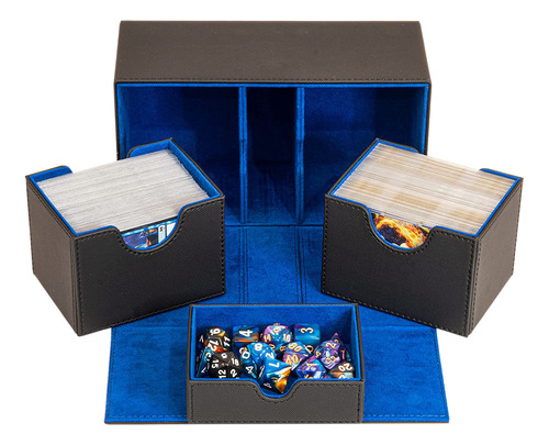 Deck Box Para Cartas Con Bandeja De Dados