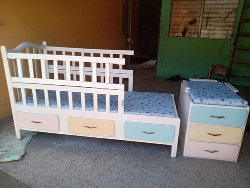 Cama Cuna Con Vestidor