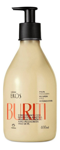 Natura Ekos Hidratante Regular Buriti 400ml Tipo De Embalagem Pote