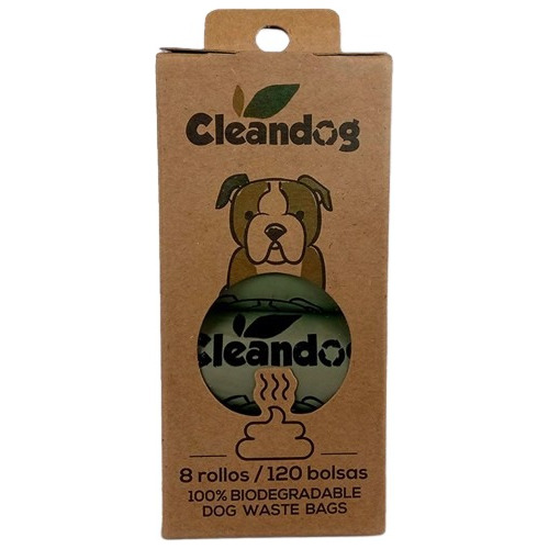 Bolsas Sanitarias Biodegradables Desechos Cleandog 120un. Np