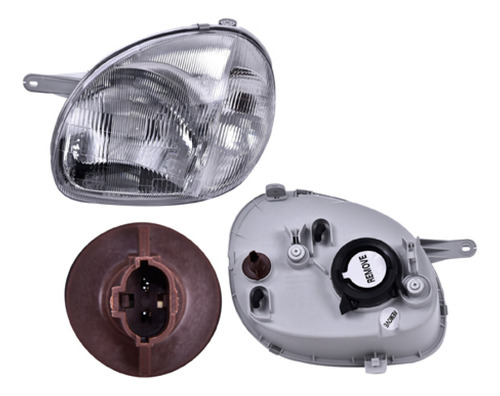 Faro Izq Dodge Atos 2000 Depo