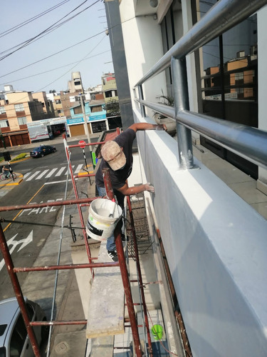 Maestro Pintor Empastado Acabados Muros Techos Fachadas Lima