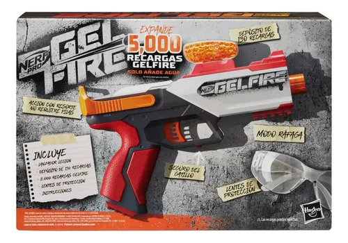 Nerf Pro Pistola Gel Fire Legion 5000 Proyectiles Original