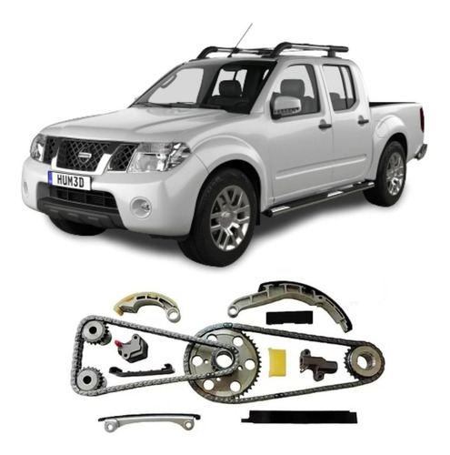 Kit Corrente Distribuição Nissan Navara 2.5 2001 2002 2003