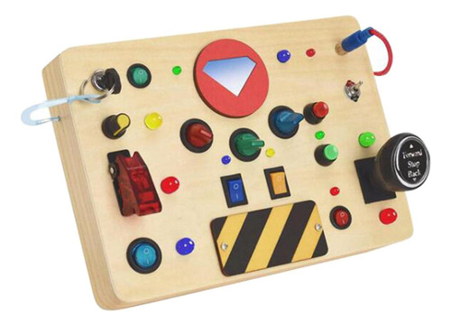 .. Brinquedo Sensorial De Madeira Montessori, Painel De