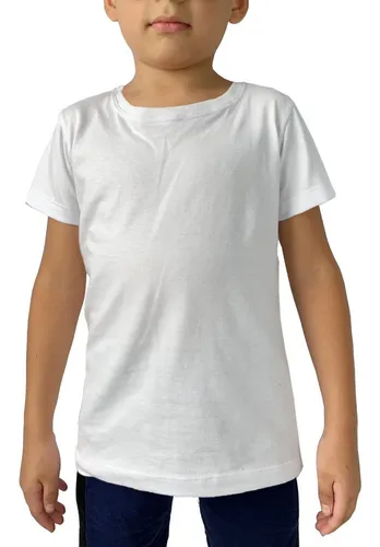 Remera blanca sales lisa niño