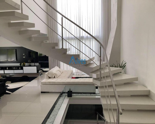 Imagem 8 de 23 de Sobrado Luxuoso Mobiliado No Condomínio Swiss Park Com 5 Dormitórios 4 Suítes Com Closet 3 Vagas Em São Bernardo Do Campo - Ca00236 - 69849961