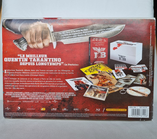 Gift Set Bastardos Inglórios Steelbook + Blu Ray E + (Usado)
