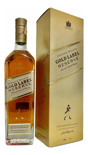 Whisky Johnnie Walker Gold Label Reserve Scotch750ml