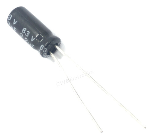 Capacitor Eletrolitico 2,2uf X 63v - 105