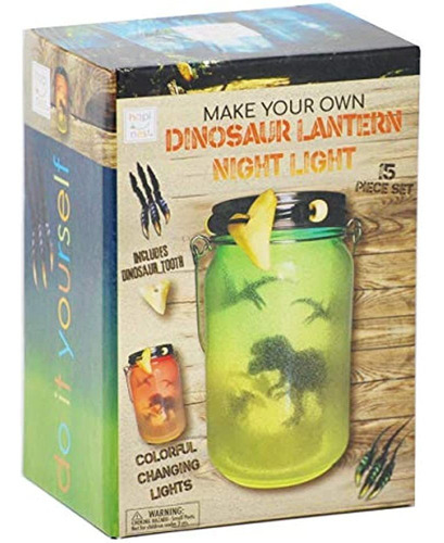 Hapinest Diy Dinosaur Toy Lantern Night Light Kit - Regalo