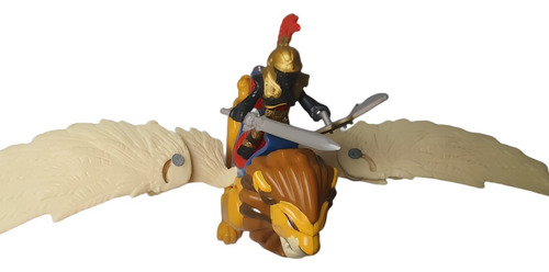 Imaginext - Leão Alado E Rei Leonidas Da Mattel - Vitrine (Usado)