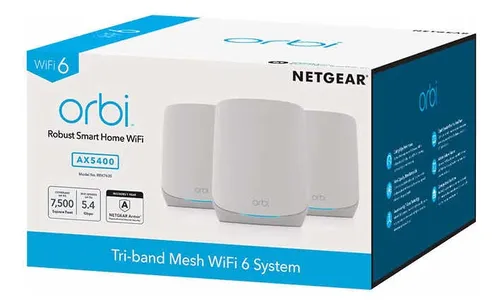 Sistema Netgear Orbi Wifi 6 Mesh - Ax5400