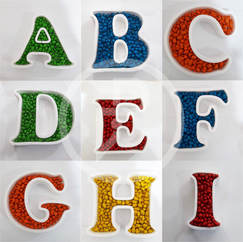 Figura Huecas X3 Uni 18 Cm Para Rellenar Candy Bar Polifan