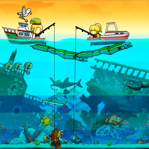 Imagen 2 de 10 de Scribblenauts Showdown Nintendo Switch Juego Fisico Original