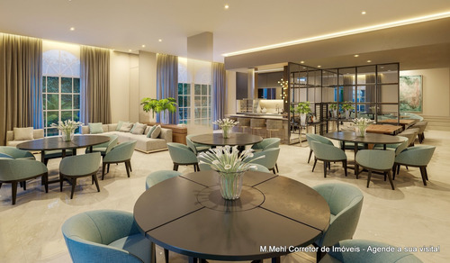 Imagem 7 de 30 de Apartamento Com 3 Dormitórios À Venda Com 194.97m² Por R$ 1.153.000,00 No Bairro Mercês - Curitiba / Pr - M2me-mct406