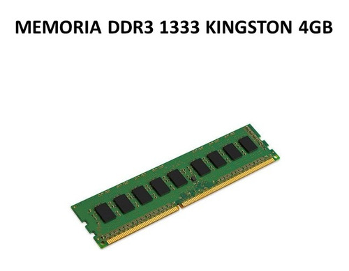 Memoria Ddr3 1333 Kingston 4gb