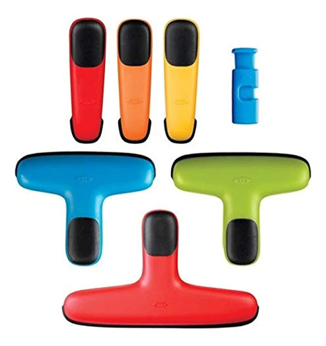 Oxo Chip Bag Clip Set Colores Surtidos