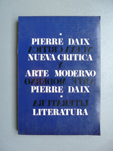 Nueva Critica - Arte Moderno - Pierre Daix - Fundamentos