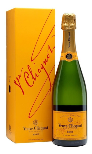 Champagne Frances Veuve Clicquot Brut X 750 Cc