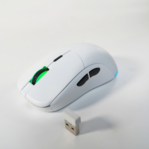 Mouse Gamer, Fantech Helios Xd3 V2, Inalámbrico, Rgb Color Blanco