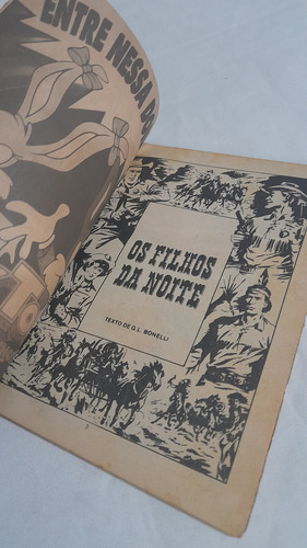 Gibi Hq Tex N° 79 : Filhos Da Noite - Editora Globo (Usado)