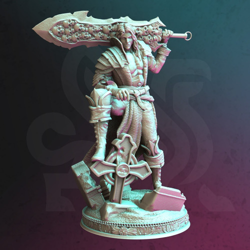 Archivo Digital Stl Minatura Dnd Almenhier Dms 3.5cm