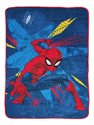 Jay Franco Marvel Spiderman Off The Wall Manta - Medidas 46