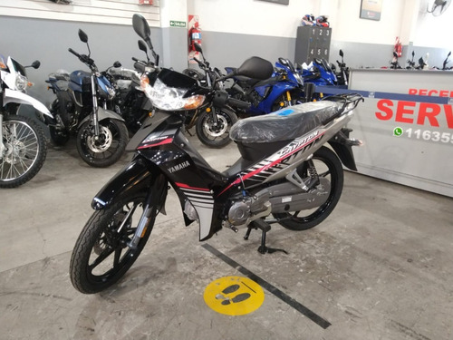 Yamaha New Crypton 0km Negro 2021 Mg Bikes