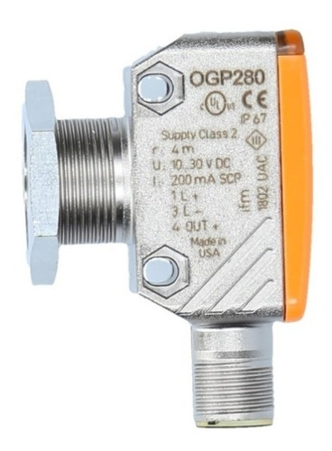 Ogp280 Ifm Efector Sensor Fotoelectrico 10-30vdc Pnp Qd