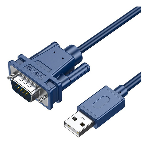 Cable Serial Usb A 9 Pin Db9 Rs232 Convertidor Adaptador 2m