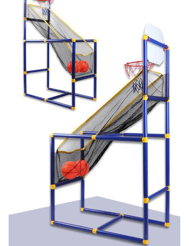 Juego De Baloncesto Arcade Con Altura Máquina Y 2 Bolas