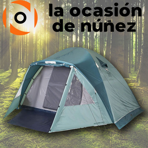 Imagen 3 de 6 de Carpa 4 Personas Doite Sunterra Exr4 Camping Iglu Carpas